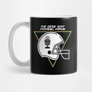 Desai Guys Football Forum - White Text Mug